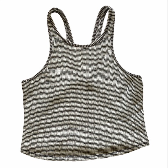 WE THE FREE Striped Ribbed Tank Size Large - Picture 2 of 15